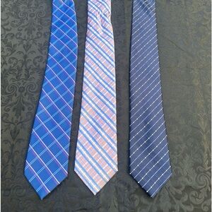Lot of 3 Mens Various Ties Ref# 7203